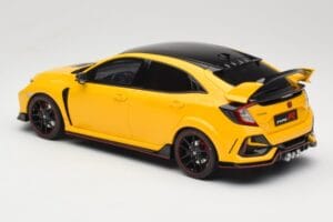 Honda Civic Type R FK8 Euro Spec Sárga Otto 1:18 OT1111 Gyanta – 5. kép a 6-ből