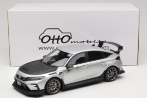Honda Civic Type R FL5 Mugen Matte Silver Otto 1:18 OT1133 Gyanta – 6. kép a 6-ből