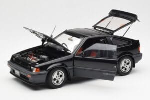 Honda CR-X Si Ballade Sport Fekete AUTOart 1:18 73261 Fém – 2. kép a 8-ből