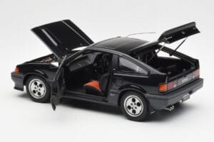 Honda CR-X Si Ballade Sport Fekete AUTOart 1:18 73261 Fém – 5. kép a 8-ből