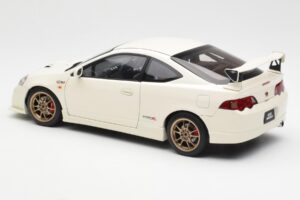 Honda Integra DC5 Type R Mugen Fehér AUTOart 1:18 73251 Fém – 7. kép a 8-ből