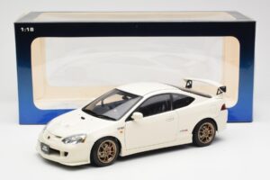 Honda Integra DC5 Type R Mugen Fehér AUTOart 1:18 73251 Fém – 8. kép a 8-ből