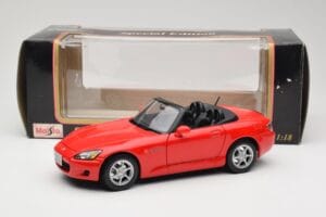 Honda S2000 AP1 Piros Maisto 1:18 50350 Fém – 8. kép a 8-ből