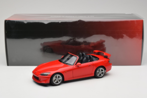 Honda S2000 AP2 Type S New Formula Red MotorHelix 1:18 M85112 Fém – 9. kép a 9-ből
