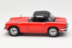 Honda S800 Roadster Piros AUTOart 1:18 73276 Fém – 4. kép a 8-ből