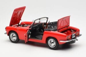 Honda S800 Roadster Piros AUTOart 1:18 73276 Fém – 5. kép a 8-ből