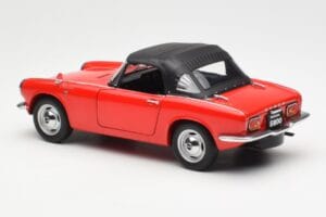 Honda S800 Roadster Piros AUTOart 1:18 73276 Fém – 7. kép a 8-ből