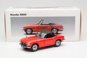 Honda S800 Roadster Piros AUTOart 1:18 73276 Fém – 8. kép a 8-ből