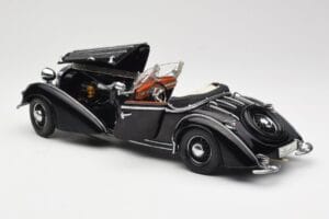 Horch 855 Roadster Fekete Sun Star 1:18 2401 Fém – 5. kép a 8-ből
