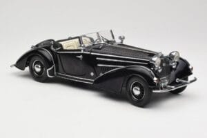 Horch 855 Roadster Fekete Sun Star 1:18 2401 Fém – 6. kép a 8-ből