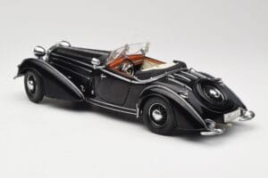 Horch 855 Roadster Fekete Sun Star 1:18 2401 Fém – 7. kép a 8-ből