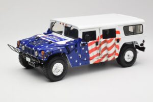 Hummer H1 AM General Gore-Lieberman Humvee America Exoto 1:18 1807 Fém