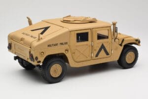 Hummer H1 AM General Military Police Exoto 1:18 01801 Fém – 3. kép a 8-ből