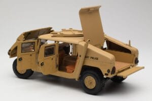Hummer H1 AM General Military Police Exoto 1:18 01801 Fém – 5. kép a 8-ből