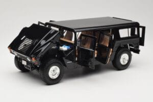 Hummer H1 Hard Top Fekete Exoto 1:18 01803 Fém – 2. kép a 8-ből
