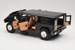 Hummer H1 Hard Top Fekete Exoto 1:18 01803 Fém – 5. kép a 8-ből