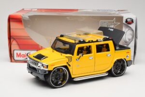 Hummer H2 SUT Concept Sárga Maisto 1:18 31067 Fém – 8. kép a 8-ből