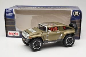 Hummer HX Concept Zöld Maisto 1:18 36171 Fém – 8. kép a 8-ből