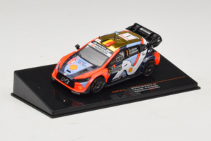 Hyundai i20 N Rally1 #1 T. Neuville / M. Wydaeghe Rally Monte Carlo 2025 IXO 1:43 RAM973C Fém – 2. kép a 4-ből
