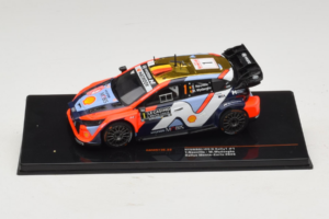 Hyundai i20 N Rally1 #1 T. Neuville / M. Wydaeghe Rally Monte Carlo 2025 IXO 1:43 RAM973C Fém