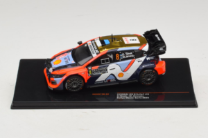 Hyundai i20 N Rally1 #8 O. Tanak / M. Jarveoja Rally Monte Carlo 2025 IXO 1:43 RAM973B Fém