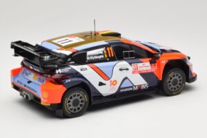 Hyundai i20 N Rally1 #11 Hyundai Shell Mobis WRT T. Neuville / M. Wydaeghe Rally Poland 2024 IXO 1:18 18RMC214 Fém – 2. kép a 6-ből