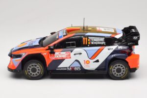 Hyundai i20 N Rally1 #11 Hyundai Shell Mobis WRT T. Neuville / M. Wydaeghe Rally Poland 2024 IXO 1:18 18RMC214 Fém – 5. kép a 6-ből