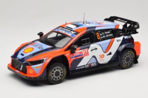 Hyundai i20 N Rally1 #8 Hyundai Shell Mobis WRT O. Tanak / M. Jarveoja Rally Chile 2024 IXO 1:18 18RMC223 Fém