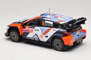 Hyundai i20 N Rally1 #8 Hyundai Shell Mobis WRT O. Tanak / M. Jarveoja Rally Chile 2024 IXO 1:18 18RMC223 Fém – 5. kép a 6-ből