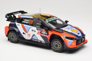 Hyundai i20 N Rally1 WRC Hybrid #11 T. Neuville / M. Wydaeghe Safari Rally Kenya 2024 IXO 1:18 18RMC208 Fém – 4. kép a 6-ből