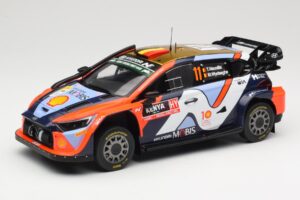 Hyundai i20 N Rally1 WRC Hybrid #11 T. Neuville / M. Wydaeghe Safari Rally Kenya 2024 IXO 1:18 18RMC208 Fém