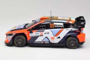 Hyundai i20 N Rally1 #11 T. Neuville / M. Wydaeghe Rally Croatia 2024 IXO 1:18 18RMC203 Fém – 3. kép a 6-ből