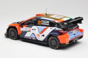 Hyundai i20 N Rally1 #11 T. Neuville / M. Wydaeghe Rally Croatia 2024 IXO 1:18 18RMC203 Fém – 5. kép a 6-ből