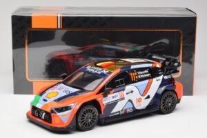 Hyundai i20 N Rally1 #11 T. Neuville / M. Wydaeghe Rally Croatia 2024 IXO 1:18 18RMC203 Fém – 6. kép a 6-ből