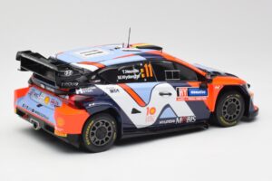 Hyundai i20 N Rally1 #11 T. Neuville / M. Wydaeghe Rally Sweden 2024 IXO 1:18 18RMC201 Fém – 2. kép a 6-ből