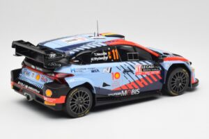 Hyundai i20 N Rally1 WRC #11 T. Neuville / M. Wydaeghe Rally Monte Carlo Winner 2024 IXO 1:18 18RMC194 Fém – 2. kép a 6-ből