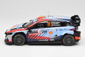 Hyundai i20 N Rally1 WRC #11 T. Neuville / M. Wydaeghe Rally Monte Carlo Winner 2024 IXO 1:18 18RMC194 Fém – 3. kép a 6-ből