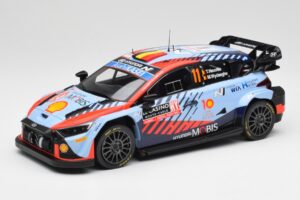Hyundai i20 N Rally1 WRC #11 T. Neuville / M. Wydaeghe Rally Monte Carlo Winner 2024 IXO 1:18 18RMC194 Fém