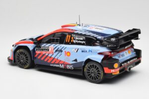 Hyundai i20 N Rally1 WRC #11 T. Neuville / M. Wydaeghe Rally Monte Carlo Winner 2024 IXO 1:18 18RMC194 Fém – 5. kép a 6-ből