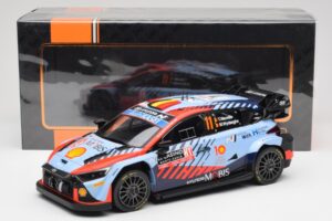 Hyundai i20 N Rally1 WRC #11 T. Neuville / M. Wydaeghe Rally Monte Carlo Winner 2024 IXO 1:18 18RMC194 Fém – 6. kép a 6-ből