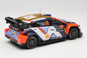 Hyundai i20 N WRC #16 A. Fourmaux / A. Coria Rally Monte Carlo 2025 IXO 1:18 18RMC230A Fém – 2. kép a 6-ből