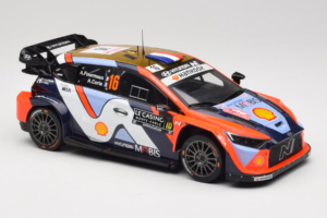 Hyundai i20 N WRC #16 A. Fourmaux / A. Coria Rally Monte Carlo 2025 IXO 1:18 18RMC230A Fém – 4. kép a 6-ből