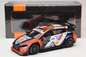 Hyundai i20 N WRC #16 A. Fourmaux / A. Coria Rally Monte Carlo 2025 IXO 1:18 18RMC230A Fém – 6. kép a 6-ből