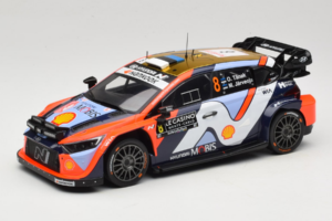Hyundai i20 N WRC #16 A. Fourmaux / A. Coria Rally Monte Carlo Night Version 2025 IXO 1:18 18RMC230B Fém