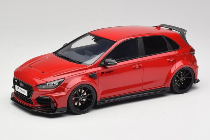 Hyundai i30 N PD Prior Design Engine Piros Otto 1:18 OT1112 Gyanta