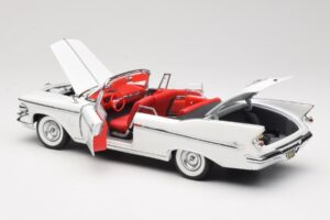 Imperial Crown Kabrió Fehér Road Signature 1:18 20138 Fém – 5. kép a 8-ből