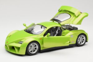 Italdesign Giugiaro Prima Kupé Zöld Bburago 1:18 PRIMA Fém – 2. kép a 8-ből