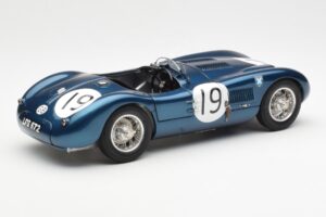Jaguar C-Type #19 J. Stewart Ecurie Ecosse Goodwood Members Meeting 1954 CMC 1:18 M-192 Fém – 2. kép a 6-ből