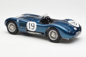 Jaguar C-Type #19 J. Stewart Ecurie Ecosse Goodwood Members Meeting 1954 CMC 1:18 M-192 Fém – 5. kép a 6-ből