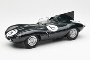 Jaguar D-Type #6 M. Hawthorn / I. Bueb Team Jaguar Cars Ltd 24 Hours of Le Mans 1955 AUTOart 1:18 85586 Fém